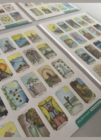 Стикерпак наклейки Золотой берег / Golden Coast 78 шт. Ar (4820000099301) (английский) Ar Nouvel (332812353)