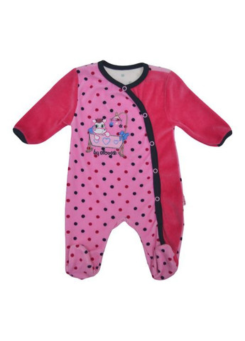 Чоловічок велюровий Рожевий (0287) Nicol (370755261)