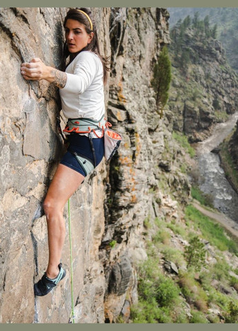 Скельники жіночі Arpia V LV Сірий-Бірюзовий Scarpa (365307788)