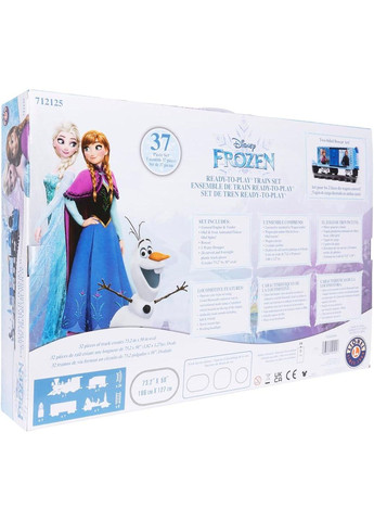 Железная дорога Disney Frozen Train Set Дисней Ледяное сердце с Bluetooth, звуками, светом и паром Lionel (365251719)
