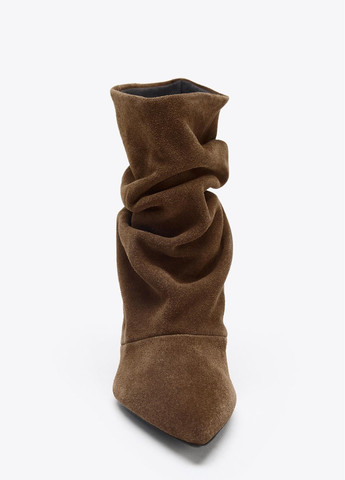 Темно-коричневі демісезонна ботильйони Zara