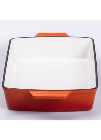 Форма для выпечки чугунная 3 л прямоугольная, оранжевый Yongkang HP-1-9O No Brand (358885691)