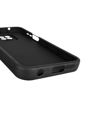 Чехол силиконовый Soft Touch для Redmi Note 9 Pro черный (Полная защита камеры) Xiaomi (366387842)