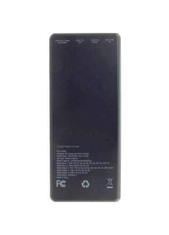 Роуербанк UE27062PQ PD65W 27000 mAh Black (UE27062PQ) Energizer (322909724)