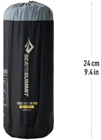 Килимок надувний Ether Light XR Pro Insulated ASC Mat Large Rectangular Pirate Black Sea To Summit (341540378)