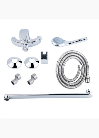 Смеситель для ванны Mars 005 с поворотным изливом (с душевым гарнитуром) (k40) LDMAR005CRM34853 Chrome LIDZ 81 005-1 (323485724)