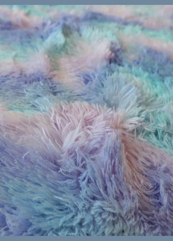 Коврик трава меховая ворсистая 90х180 Разноциетный (П4К-am-kulum-002) No Brand (323161139)