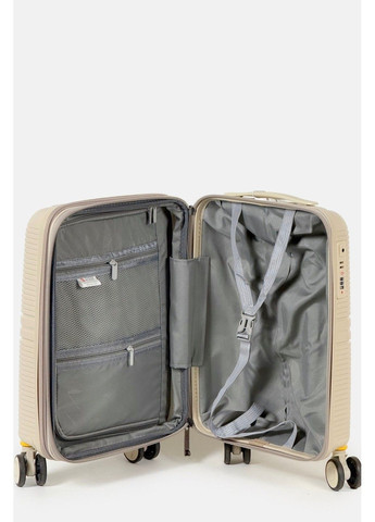 Маленький пластиковый чемодан ручная кладь 2022-28-3GR Three Birds (370944543)