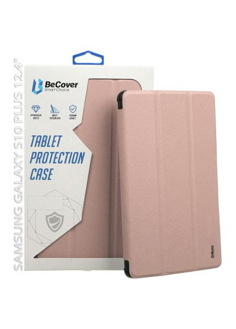 Чехол для планшета Smart Case Samsung Galaxy S10 Plus (SM-X820/SM-X826) 12.4" Rose Gold (712240) BeCover Smart Case Samsung Galaxy Tab S10 Plus (SM-X820/SM (366692418)
