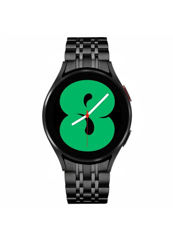Металлический ремешок Steel Link для часов Samsung Galaxy Watch 4 44mm SM-R870 - Black Primolux (262455009)