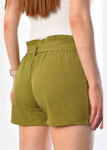 Шорты женские цвета хаки Let's Shop (298283347)