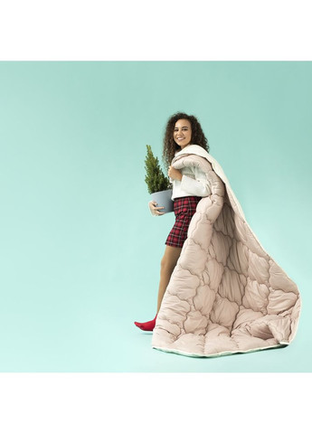 Одеяло WOOLLY шерстяное зимнее евро 200х220 см супер теплое одеяло натуральное овечья шерсть IDEIA (362587133)