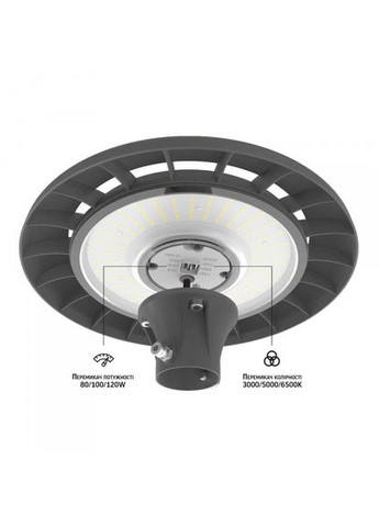 LED светильник парковый SLP01 IP65 120W 16800Lm 3000/5000/6500K 220V Videx (361067374)