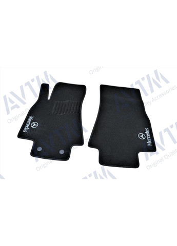 Ворсовые коврики в салон для Мерседес/ Mercedes A169 (2004-2012) /Чёрные 5шт Beltex A-Class (360614486)