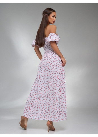 Белое повседневный платье issa pus a-616 белый ISSA PLUS