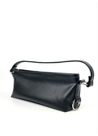Сумка жіноча екошкіра чорна на плече No Brand (328288219)
