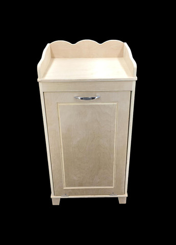 Кошик для білизни з дерева Бетонг бланже (КЗБ-000801) No Brand (328293295)