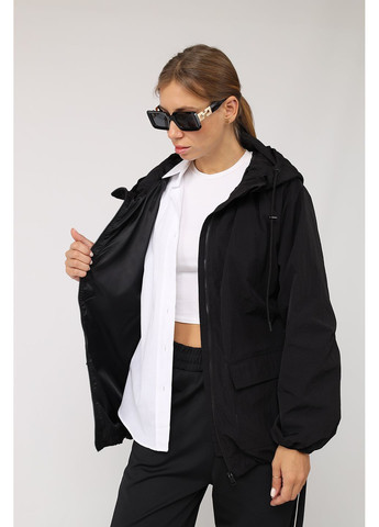 Вітровка жіноча колір чорний ЦБ-00279721 Yuki (361305124}