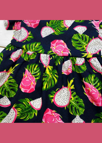 Комбінована сукня для діток pitahaya темно-синій dexter's (290416632)