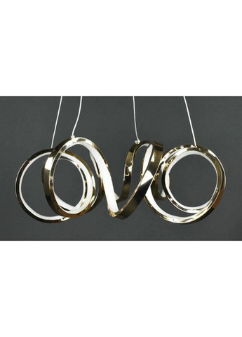 Люстра світлодіодна підвісна LED світильник для квартири на стелю ледве 27500 Золото 30-180х55х55 см. Sunnysky (335974823)