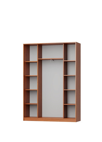 Шафа-купе дводверна Комбо AL 2ДСП 160x45x210 см Аляска сірий (MBS-2695) MebelStar (346288301)