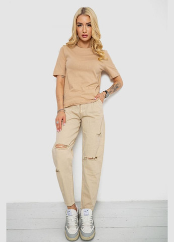 Женская футболка однотонная,, Ager - (333455628)