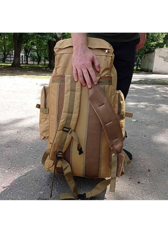 Туристический рюкзак Outdoor 70 л, койот, армейский с системой MOLLE Tactic (363132444)