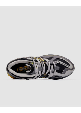 Чорні Осінні кросівки чоловічі new balance 1906n castlerock black yellow нью беланс 1906n No Brand
