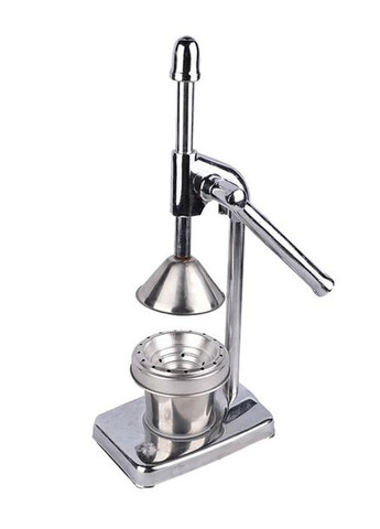 Соковитискач ручний металевий Manual Juicer для цитрусових сріблястий (2104618520) No Brand (329422051)