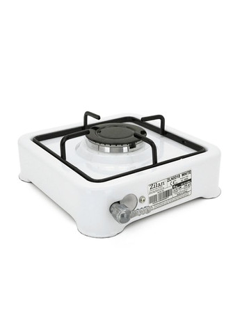 газовая плита zln0018, 1 комфорка, white Zilan