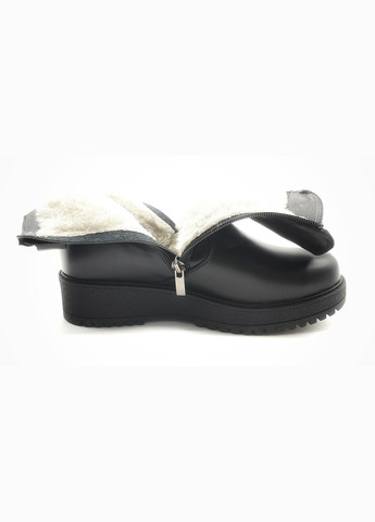 Жіночі черевики зимові чорні шкіряні FS-17-1 23,5 см (р) Foot Step (259299502)