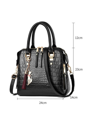 Женская сумка через плечо эко кожа змеиный принт с брелком ProDobro (363259915)