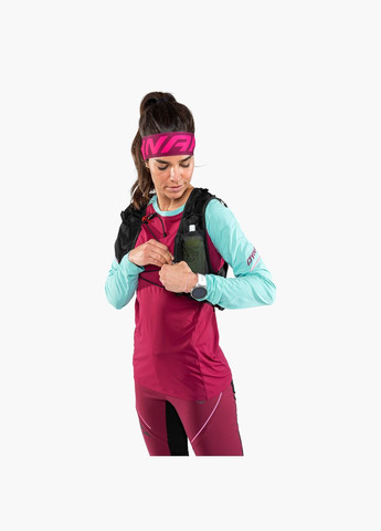 Комбинированная всесезон женская футболка alpine pro s tee women l синий-фиолетовый Dynafit