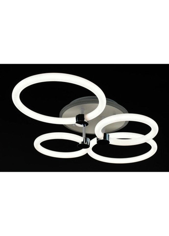 Люстра светодиодная потолочная LED светильник для квартиры на потолок лэд с пультом 26950 Белый 12х43х65 см. Sunnysky (335975418)