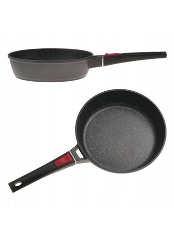 Сковорода глибока KM-4473 24 см чорна Kamille (319163780)