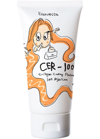 Есенція для волосся з колагеном Hair Care Milky Piggy Collagen Coating Protein Ion Injection CER-100 50ml (2-694857) Elizavecca (369796564)