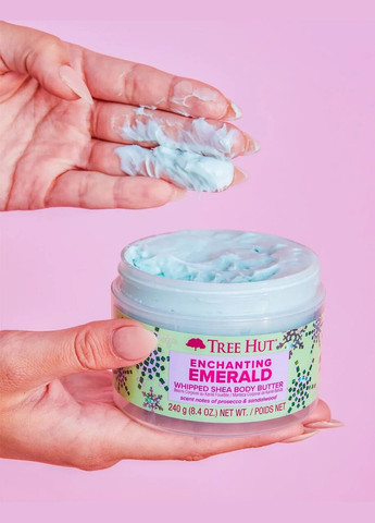 Tree Hut Баттер для тіла Enchanting Emerald Whipped Body Butter 240g — Крем, США (314904801)
