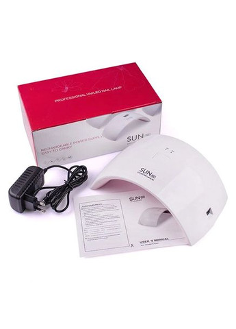 Настольная LED лампа для маникюра и педикюра LED SUN 9C 48 Вт сенсорная No Brand (354226840)