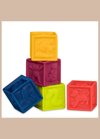 Силіконові кубики Порахуй-Но (BX1002Z) Battat (326805574)