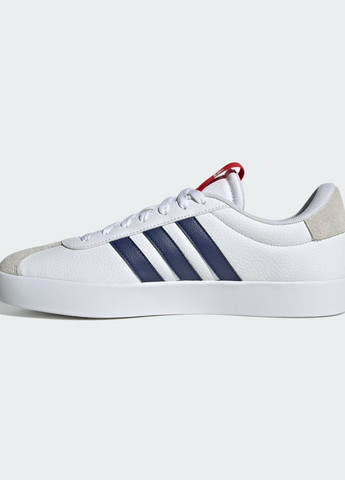 Белые всесезонные кроссовки vl court 3.0 adidas