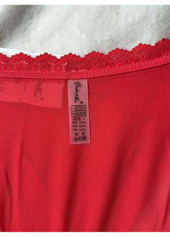 Женские полубезшовные трусики слип цвет красный No Brand (361147994)