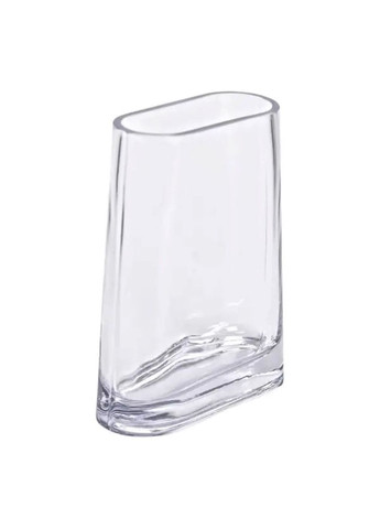 Ваза для квітів скляна 15х7х21 см прозора декоративна ваза 1.1 л HP-10-7 Flower Season (371480285)