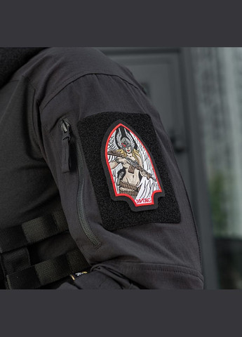 Нашивка Valkyrie (вишивка) Black/Red M-TAC (315047583)