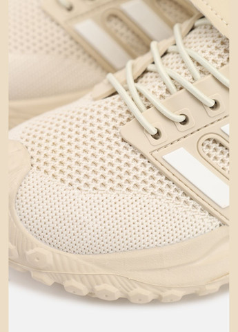 Бежевые демисезонные кроссовки на платформе для девочки цвет бежевый цб-00268887 Yuki