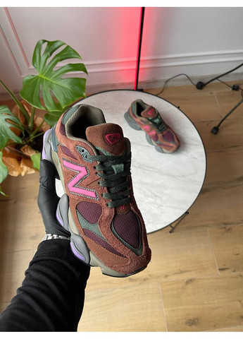 Кросівки жіночі і чоловічі New Balance 9060 brown | Нью Беланс 9060 коричневі демісезони (361308016)