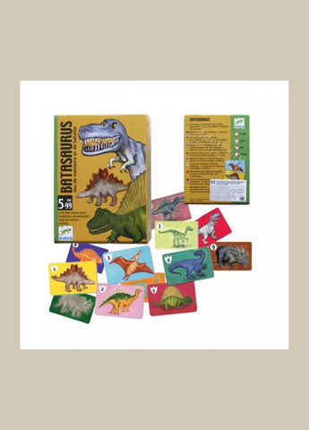 Настольная игра Динозавры (DJ05136) Djeco (333252295)