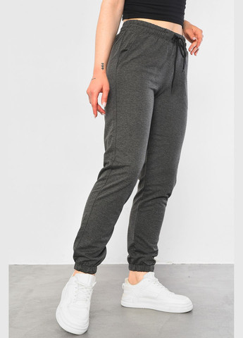 Спортивные штаны женские серого цвета Let's Shop (295638894)