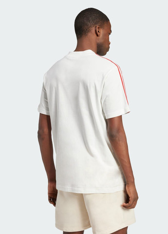 Біла футболка graphic adidas