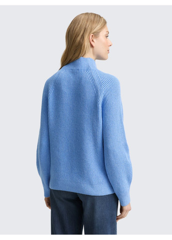 Голубой зимний свитер Tom Tailor