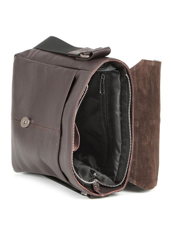 Сумка 00852 кожаная Коричневая Shvigel (329149801)